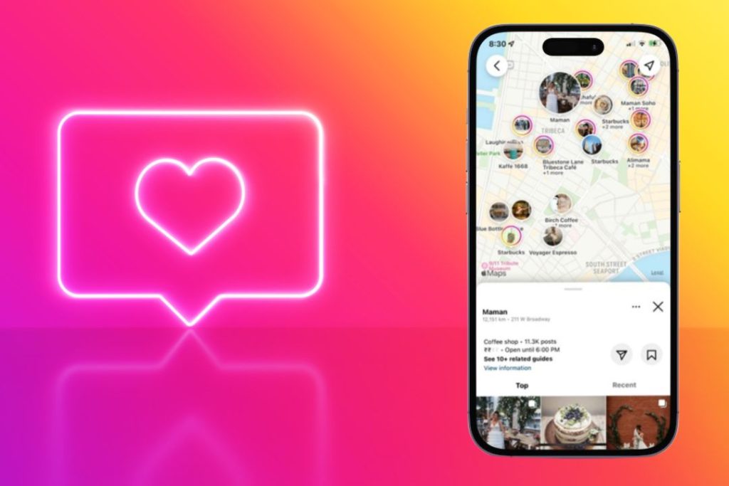 Instagram’s Location Maps