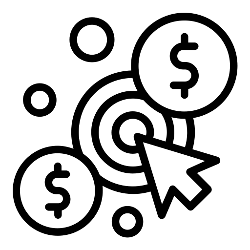 Pay Per Click Advertising Icon