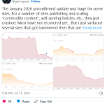 Google Search Ranking Volatility Around July 11